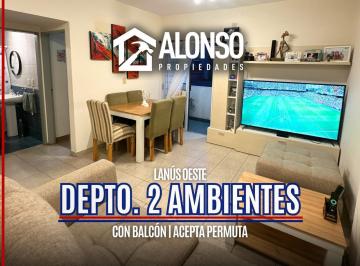 Departamento · 42m² · 2 Ambientes · Departamento 2 Ambientes con Balcón en Venta en Lanús