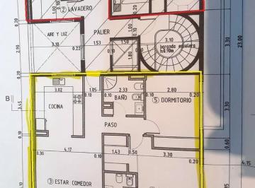 Departamento · 120m² · 1 Ambiente · Terraza en Guemes