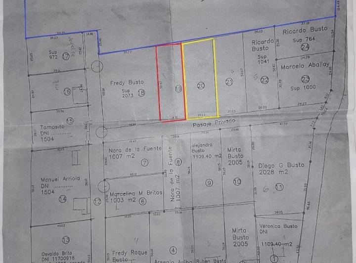 Terreno · 1000m²
