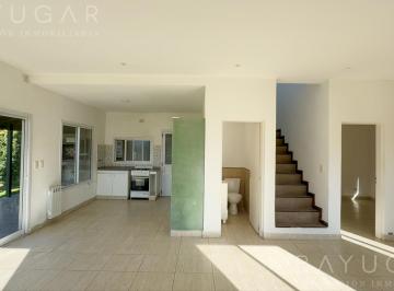 Casa · 140m² · 5 Ambientes · 1 Cochera · Alquiler Casa en Barrio Privado El Aljibe - Manzanares