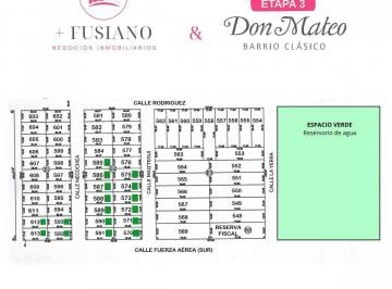 Terreno · 683m² · Venta Terrenos en Don Mateo Etapa 3 - Barrio Abierto - Funes