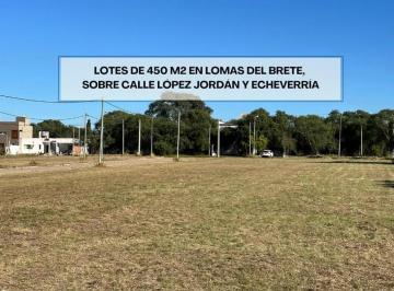 Terreno · 441m² · Hermosos Lotes en L. Jordan y E. Echeverria