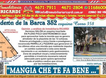 Local comercial · 200m² · 5 Cocheras · Mangia Che Te Fa Bene. Salon Esquina en Polo Gastronomico