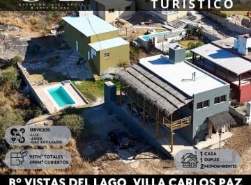 Hotel · 290m² · 9 Ambientes · Venta Complejo Turístico de Casa y 3 Dptos (20 Plazas). B° Vistas del Lago - Carlos Paz.