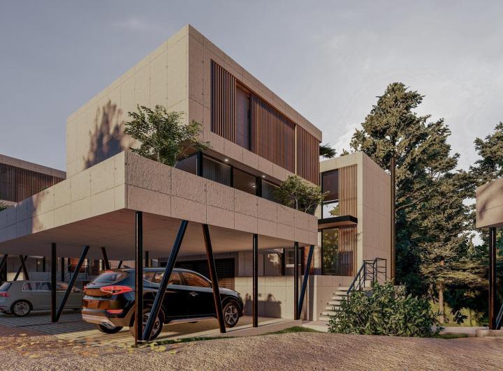 Desarrollo vertical · Serena Folk Pinamar Norte