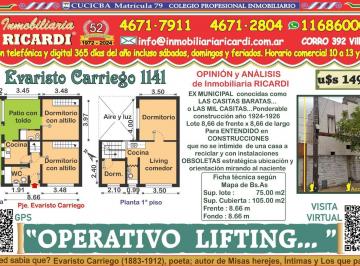 Casa · 105m² · 4 Ambientes · Operativo Lifting. Ex Municipal Esta Hecha Pomada.