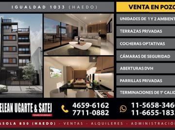 Departamento de 1 ambiente, Morón · Emprendiento en Construccion - Mono Ambiente y Dos Ambientes - Cocheras