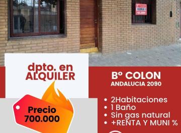 Foto · Alquilo Dpto. B Colon Dos Dorm.