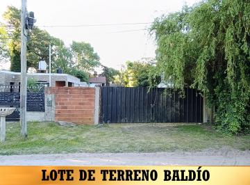 Terreno , Santa Teresita · Calle 127 E/ 103 y 104 Santa Teresita Excelente Terreno Baldío Vende Sara Zapata