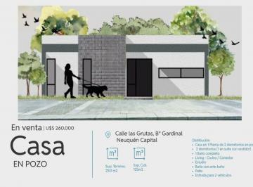 Casa · 125m² · 4 Ambientes · 2 Cocheras · Venta Casa 2 Dorm. en Pozo - B° Gardinal Nqn
