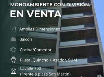 Departamento · 38m² · 1 Ambiente · Departamento en Alquiler