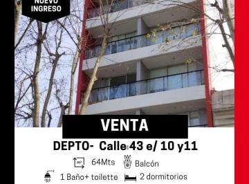 Departamento de 3 ambientes, La Plata · Dpto Venta Zona Plaza Paso