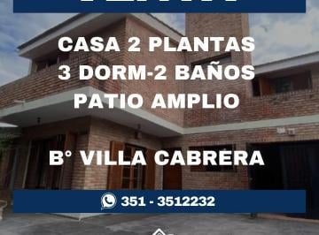 Casa de 3 ambientes, Córdoba · Excelente Casa en Venta B° Villa Cabrera 3 Dorm.