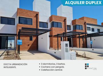 Casa de 4 ambientes, Córdoba · Alquiler Dúplex Docta Urbanización. 3 Dorm. 3 Baños. Cochera 1 Vehículo.