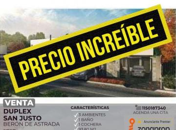 RUS-RUS-10497_2 · Venta Departamento Duplex 3 Ambientes San Justo
