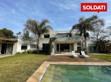Casa · 363m² · 7 Ambientes · 4 Cocheras · Casa en Venta Barrio Privado Villa Rosa Apta a Crédito