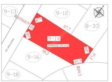 Terreno · 1707m² · Venta de Terreno de 1700 m² en San Eliseo Golf Club