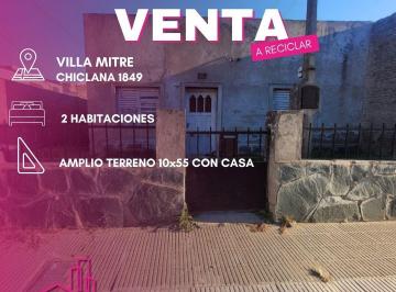 Casa de 2 ambientes, Bahía Blanca · Casa a Reciclar Villa Mitre