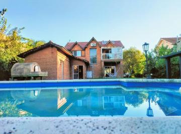 00 · Casa en Venta Chalet 4 Dorm. con Piscina Barrio Cerrado Maschwitz Paredes Dobles de Ladrillo.