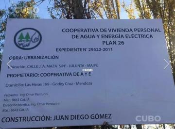 Terreno · 750m² · Venta Carpeta Lote 750 m Plan 26 B° Agua y Energía - Lunlunta, Maipú.