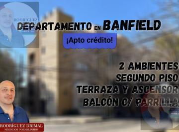 Departamento · 2 Ambientes · Departamento 2 Ambientes a 5 Cuadras de La Estación de Banfield - Apto Crédito