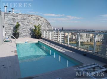 Departamento · 190m² · 6 Ambientes · 4 Cocheras · Departamento en Alquiler Anual Sin Muebles. Increible Vista! Yoo Nordelta