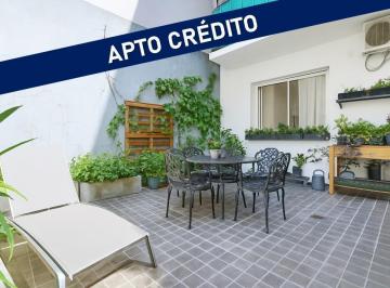 Departamento · 118m² · 3 Ambientes · Venta 3 Ambientes Gran Patio Planta Baja - Apto Credito y Profesional Palermo