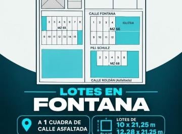 Terreno · 212m² · Terrenos en Fontana.