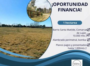 Terreno · 10000m² · Comarcas de Lujan Santa Matilde