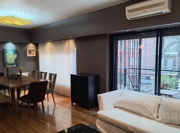 Departamento · 115m² · 4 Ambientes · 1 Cochera · Impecable Semipiso Amoblado de 4 Ambientes con Dependencia y Cochera Fija en Alquiler en Las Cañitas