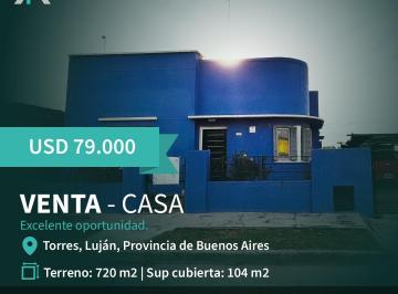Casa de 4 ambientes, Luján · Se Vende Casa en Torres