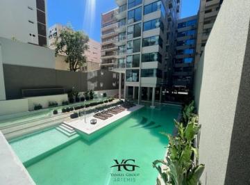 Departamento · 48m² · 2 Ambientes · 1 Cochera · Evoque Belgrano - Alquiler 2 Amb Piso Alto con Cochera