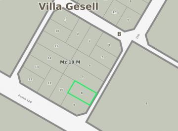 Terreno · 412m² · Terreno en Villa Gesell