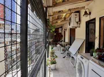 Balcón · Departamento de 4 Ambientes en Caballito
