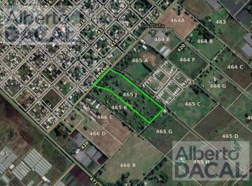 Terreno · 34118m² · Fraccion en Venta en 155 E/ 419 y 422 Arturo Segui - Alberto Dacal Propiedades