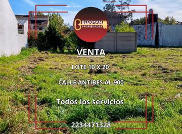 Terreno · 200m² · Lote Antibes y Selva Negra
