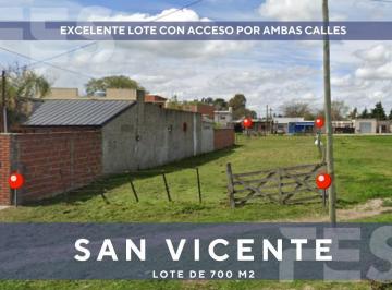 Terreno · 700m² · Oportunidad Lote en Venta en San Vicente