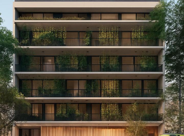 Desarrollo vertical , Villa Urquiza · Vía Holmberg