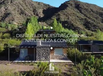Casa · 350m² · 3 Dormitorios · Openhouse Vende Fabuloso Complejo de Cabañas en Potrerillos