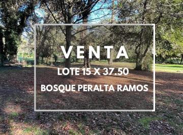 Terreno · 563m² · Terreno en Venta de 563 m² en Lo Mejor del Bosque Peralta Ramos