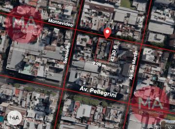 Terreno · 431m² · Terreno Para Edificio - Montevideo 1045 - Centro - Rosario | Venta