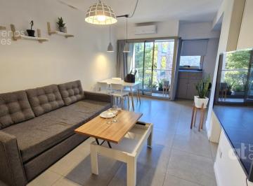 Departamento · 42m² · 1 Ambiente · 1 Cochera · Departamento en Alquiler Temporario en Belgrano C con Balcón y Amenities