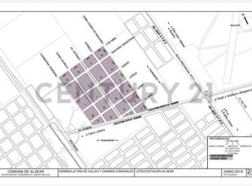 Terreno · 346m² · Venta Lote Estacion Alvear 2, Alvear El Barrio Cuenta con Todos Los Servicios