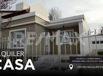 Casa · 120m² · 6 Ambientes · 1 Cochera · Casa en Alquiler 2 Dorm Apto Comercial/profesional
