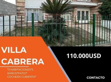 Casa · 170m² · 5 Ambientes · 1 Cochera · Casa - 3 Dorm. - Patio Grande - Cochera - Las Playas 1753 - Villa Cabrera