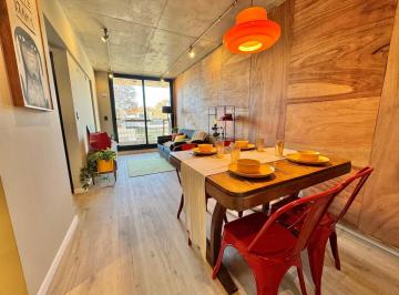 Departamento · 40m² · 2 Ambientes · Venta - Departamento de 1 Dormitorio Para Alquiler Temporario en Pichincha, Rosario
