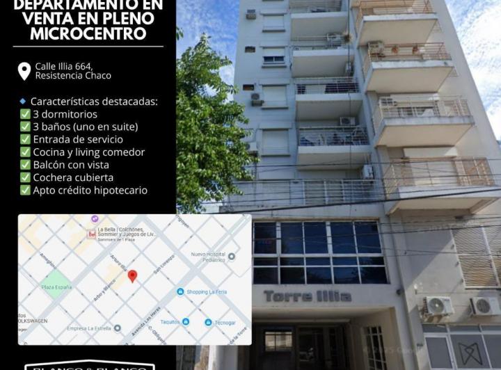 Departamento · 110m² · 4 Ambientes · 1 Cochera