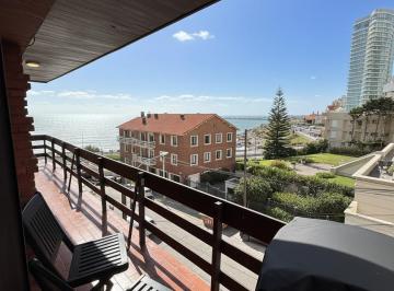 Departamento · 82m² · 1 Dormitorio · 1 Cochera · 2 Ambientes con Vista Al Mar Playa Chica, Mar del Plata