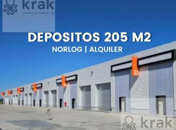 Depósito · 205m² · Depósito de 205 m² Dentro del Predio Cerrado Norlog
