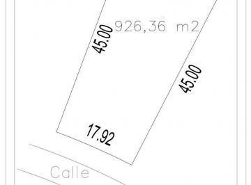Terreno · 926m² · Lote en Venta en El Cazal, Escobar – Zona Norte